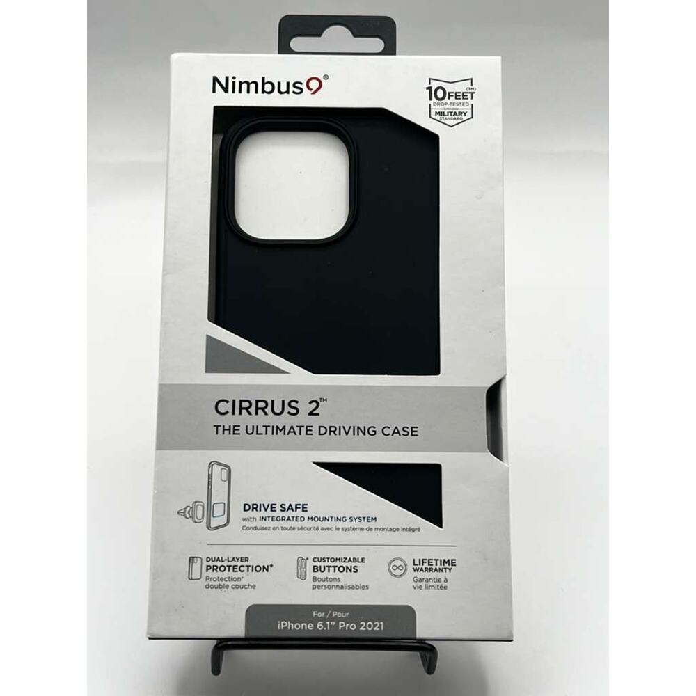 Nimbus9 Cirrus 2 Case for iPhone 13 Pro (6.1") - Black Drop Protection Cover